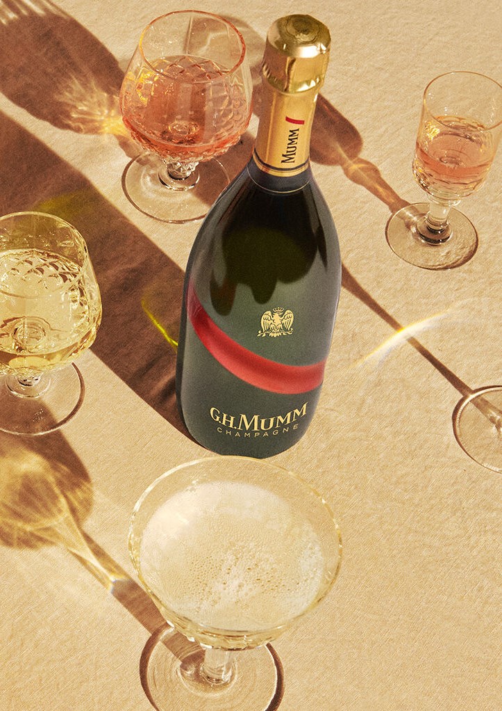 Choosing the best glass for serving champagne – G.H.Mumm