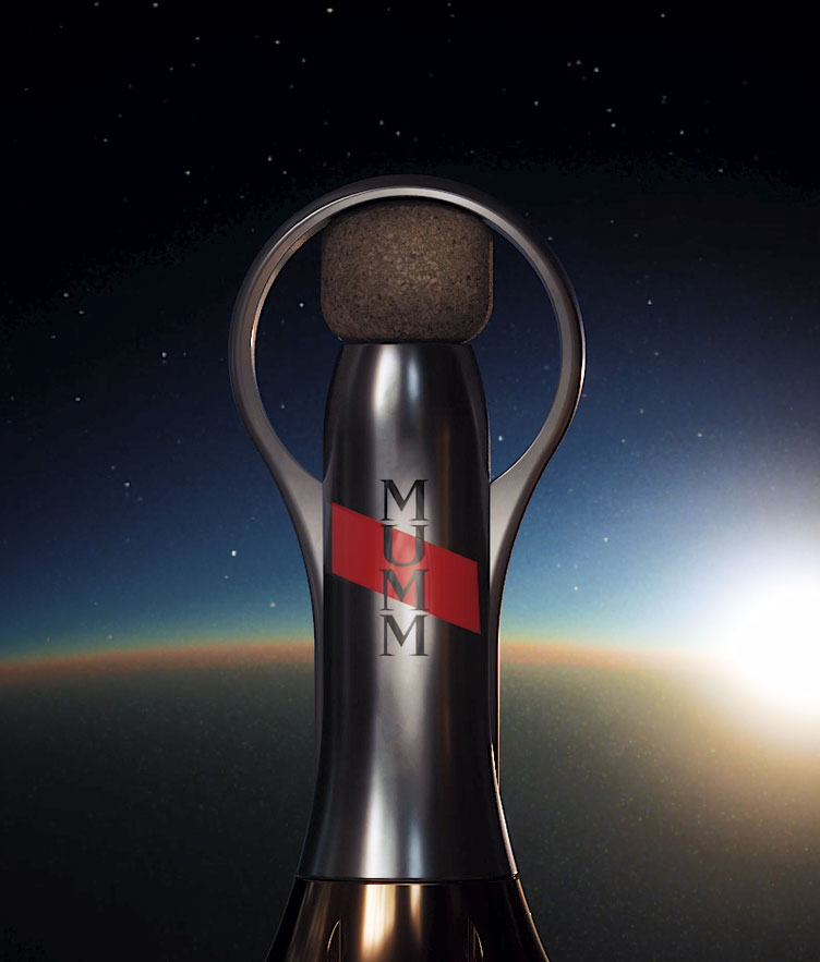 G.H. Mumm Has Created the First Champagne Bottle Designed for Space – Robb  Report